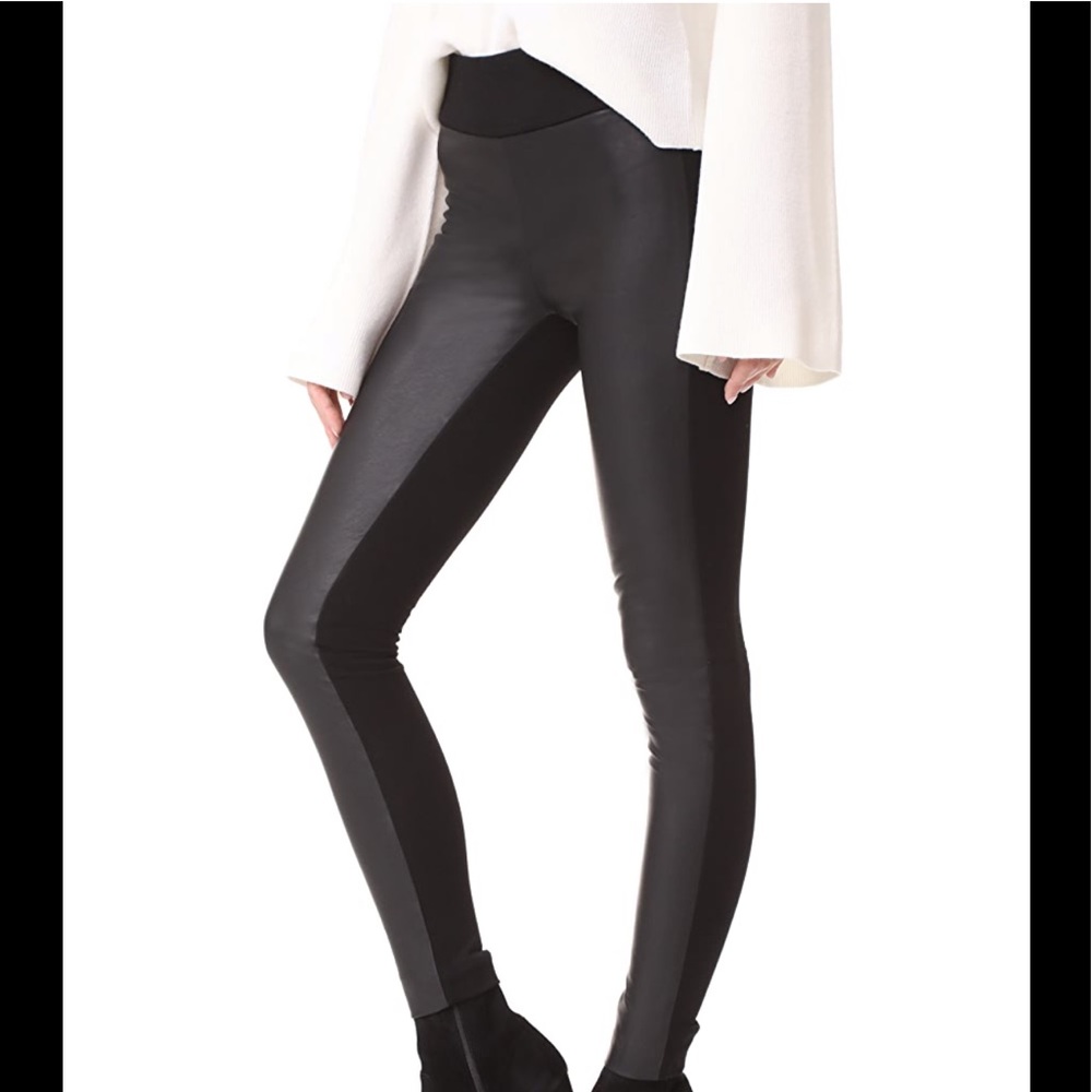 Club Monaco Faux Leather Leggings